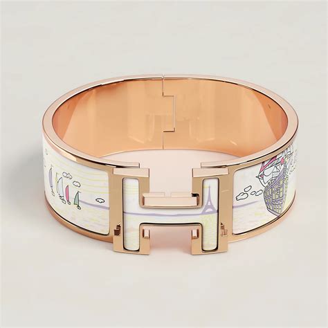 hermes bracciale clic clac originali|hermes click clac bracelet.